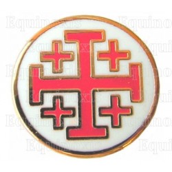 Pin's masónico – Cruz de San Juan de Jerusalén