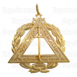 Bijou maçonnique d'Officier – Arco Real Americano (ARA) – Gran Capítulo – Grand Maître des Voiles