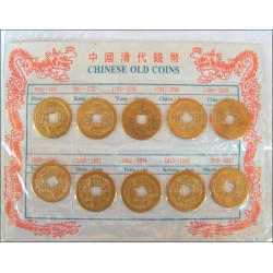 Set de piezas Feng-Shui – Set de 10 piezas chinas packagées