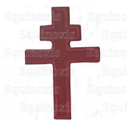 Croix patriarcale à coude - 4 cm