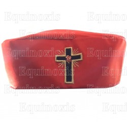 Chapeau maçonnique – REAA – 18ème degré – Croix latine – Taille 60